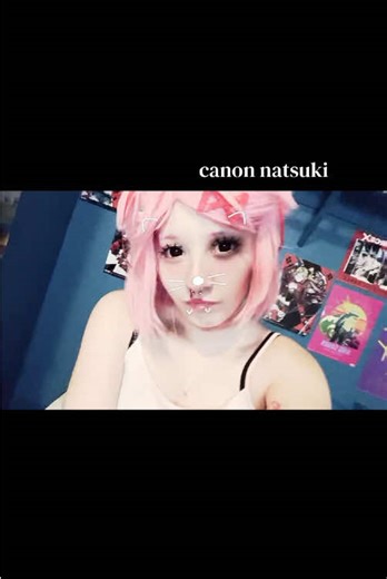 sfx make up!! #natsuki #natsukicosplay #ddlc #dokidokiliteratureclub #cosplayer