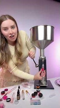 Paula's LIP GLOSS MACHINE 😍 What do you think of my first ever lip gloss? 😱