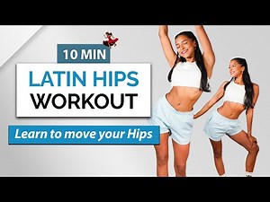 10 MIN LATIN HIPS DANCE PARTY Workout to burn Fat - Beginner, Full Body, No Jumping | Kaji Pm