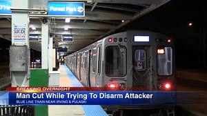 CTA Blue Line stabbing leaves man injured on NW Side