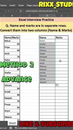 Excel Automation for Jobs Interview #excel