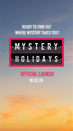 The wait is almost over. 👀 Are you ready? Official Launch Tomorrow! #OfficialLaunch #travel #MysteryHolidays