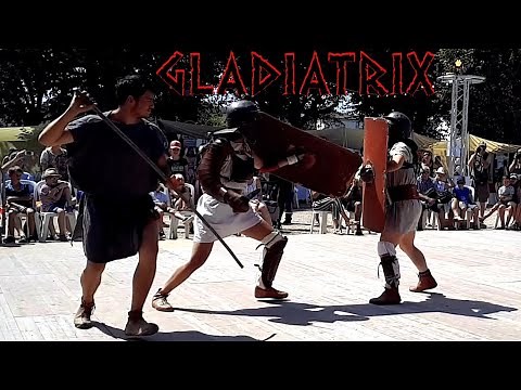 Women Gladiator Fight - Provocatores Gladiatrix - ACTA - Ancient Roman HEMA Saintes