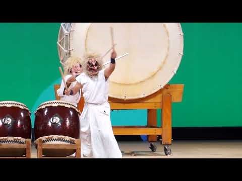 招福笑福 神楽祭 巨人（おおひと） 巨神伝説太鼓衆 大隅弥五郎太鼓 於日本武芸道の知in大分