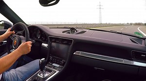 Porsche 911 acceleration and engine sounds from the driver’s seat