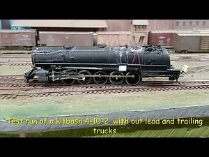 HO scale 4-10-2 kitbash project