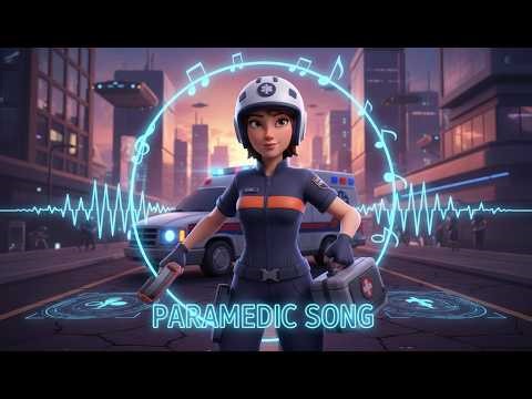Paramedic Song | Fun Emergency Rescue Song for Kids | Nursery Rhymes & Toddler Songs