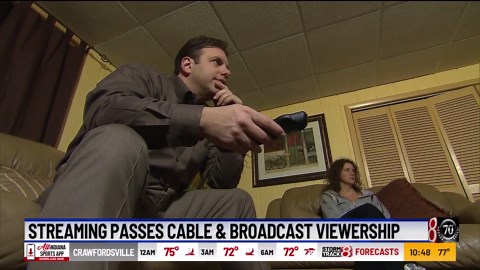Streaming surpasses traditional TV viewing for the first time
