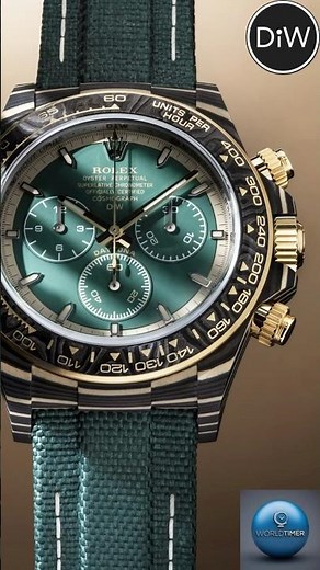 How DiW Made a Rolex 58.5 Grams of Pure Flex #customrolex #luxury #shorts