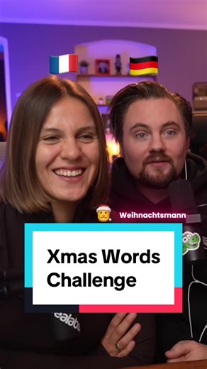 Xmas Words Challenge with @hellocoline #fyp #learngerman #viral #culture #learnfrench