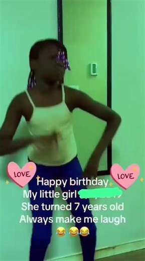 7 years old Birthday dance 😂
