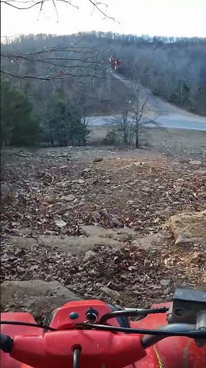 Roadside ATV Hill Climb!
