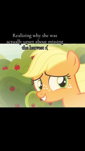 Emotional Applejack's Last Harvest with Parents
