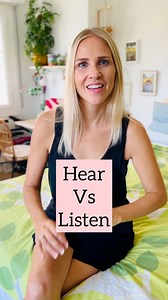 26K views · 1K reactions | Hear vs Listen! I hope this helps Hear...