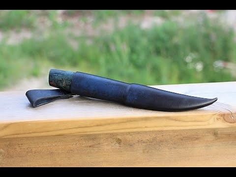 Puukon tupen teko