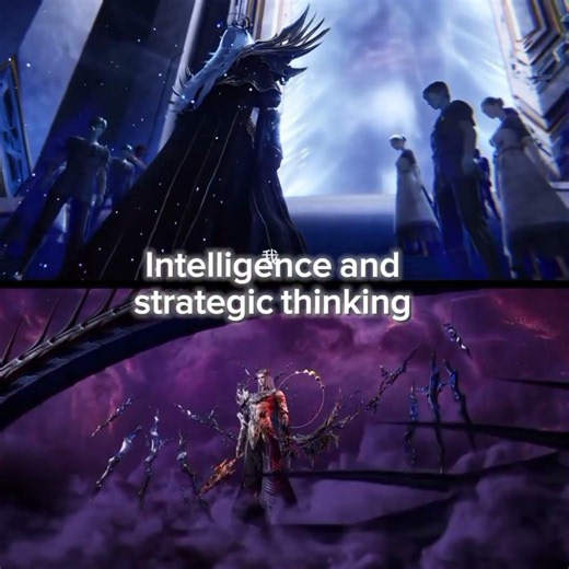 Elux, the Necromancer God vs Demon God Emperor Feng Xiu #donghua