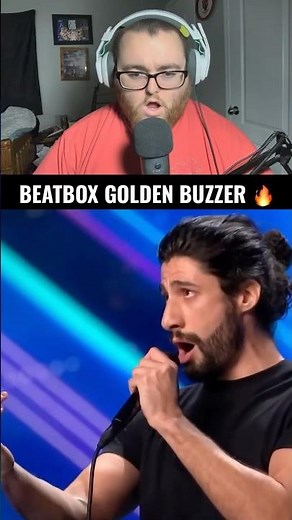 Beatboxer Gets GOLDEN Buzzer! 🤯😲 ‪@MB14BEATBOX‬ #beatbox