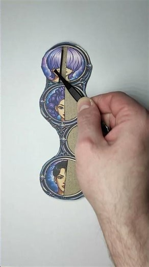 K-pop Demon Hunter Rumi Saja Boys Cardboard Puzzle PaperCraft challenge #kpop #youtubeshorts #viral