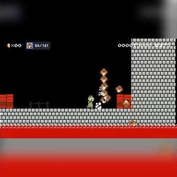 Mario the Goomba Killer by SuperMar30 🌎World Record! #shorts 🍄Super Mario Maker 2 | Switch 2 #dvv
