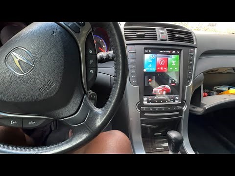 Acura TL Tesla Style Screen FULL INSTALL!