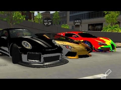 Game play and all players sports car HD car parking multiplayer