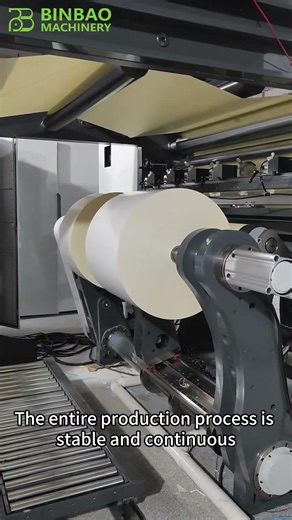 Wide Labelstock Slitter Rewinder Machine for Packaging