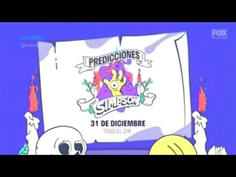 FOX Channel | PROMO | Simpson Predictions | December 31, 2018
