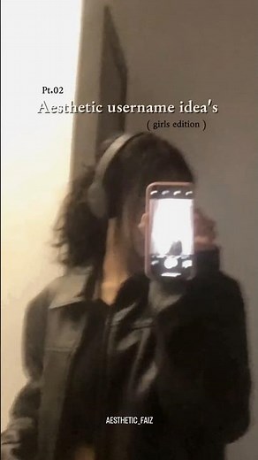 Aesthetic Username Ideas For Girls 🎀✨ (#Save & Share) #Shorts