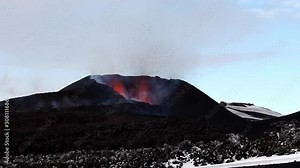 The 2010 eruptions of Eyjafjallajökull were volcanic events at Eyjafjallajökull in Iceland which, although relatively small for volcanic eruptions, caused enormous disruption to air travel.