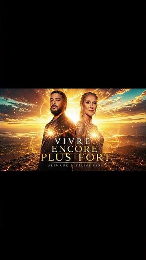 Slimane ft Celine Dion - Vivre Encore Plus Fort (Official AI Lyrics Video)