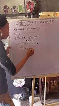 How To solve Algebraic Expression Easily