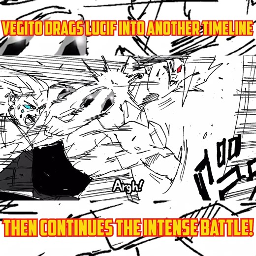 3.1K views · 126 reactions | Vegito drags Lucif into another timeline then continues the intense battle!  | CALLMEARJ | Facebook