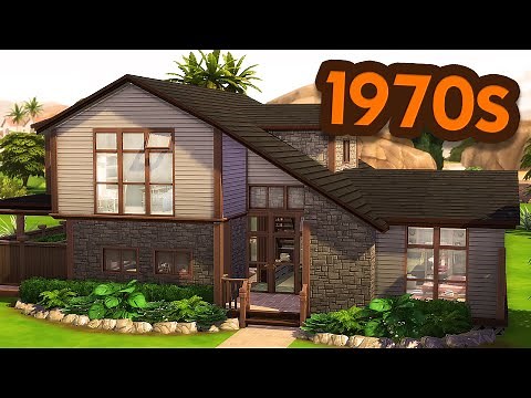 i built a historically accurate 70s home in the sims 4