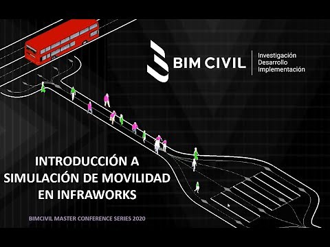 Introducción a simulación de movilidad en InfraWorks - BIMCIVIL Master Conference Series 2020