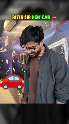 Ritik Sir New Car 🚗 #class10physics #physicswallah #physics