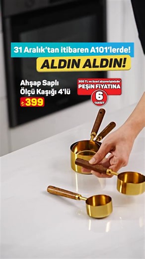 A101 | A101’de Aldın Aldın! | Aldın Aldın ürünleri 31 Aralık’tan itibaren A101’lerde, A101 Kapıda uygulamamızda ve A101 Ekstra’da! | Instagram