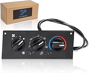 599-5511 Climate Control Module,AC Control Panel,AC Heater Climate Control Module Compatible with Kenworth W900 T800 T600A C500 T300 2002-2006,Replace F21-1007-1, F21-1025-100