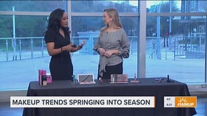 Pop, sparkle, and bare it all with these Spring makeup trends