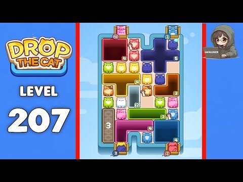 Drop The Cat level 207 solution