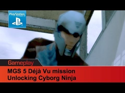 MGS 5 Ground Zeroes Déjà Vu missions - unlock Cyborg Ninja