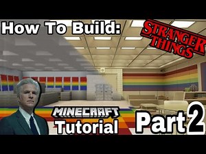 How to build: Hawkins Labs’ Rainbow Room *Tutorial* PART 2 from stranger things in Minecraft