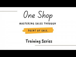 Mastering Sales Through Point of Sale.