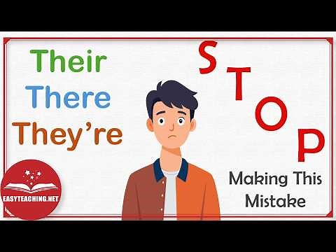 There, Their, They’re – Stop Making This Common Mistake! | EasyTeaching