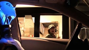 Watch: Robot customer pranks fast-food drive-thru employees
