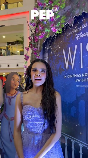 @zephanie downplays comparison with Sarah Geronimo at the media launch of “Ang Hiling,” her version of “This Wish” from Disney’s Wish movie soundtrack. #wishph | pep.ph