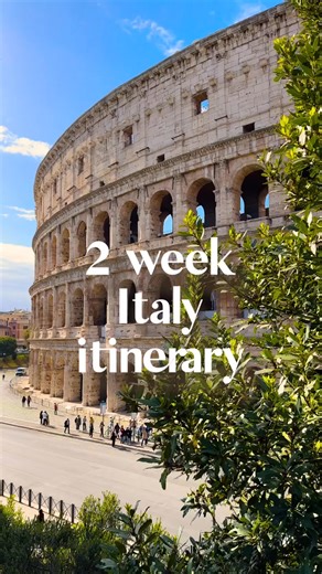 ad 🇮🇹 Italy 2 week itinerary by train ⬇️ 🚂 Steal this itinerary for a perfect 2 week trip to Italy, exploring the best cities easily by train. I always use the app to get my train tickets when travelling through Europe as I can easily plan my trip and get the best prices available when I book in advance. Not to mention when you travel through Italy by train you can enjoy beautiful countryside views and spacious seating. ⁣ ⁣ Here’s my perfect 2 week Italy itinerary:⁣ ⁣ 📍 ROME - 4 days⁣ ⁣ ✅ Mu