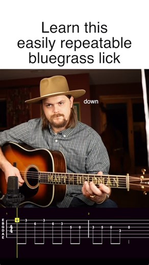 Learn this easily repeatable bluegrass lick in the key of G in this short lesson video with guitar tab! It’s a 12 note pattern and then the target ending note, in this case, G. 👉Follow @mattheldmanmusic for more daily uploads🔥 | Matt Heldman Music Lessons