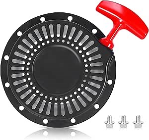 Pull Start Recoil Starter for Predator 212cc, Pull Starter Assembly with Upgraded Wheel Core Fits for GX160 GX200 5.5HP 6.5HP Engine BT200X CT200U Go Kart Mini Bike