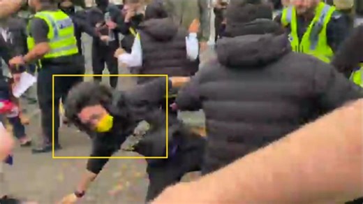 Watch the violence unfold from different angles