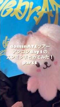 スンミン集Part1だよ🐶#straykids #skz #推し活 #김승민 #seungmin #スンミン #concertvlog #ライブ映像 #stay #dominate